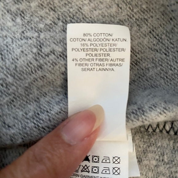 Lucky Brand Black & Silver Stripe Sweater Women S Small - Picture 4 of 5